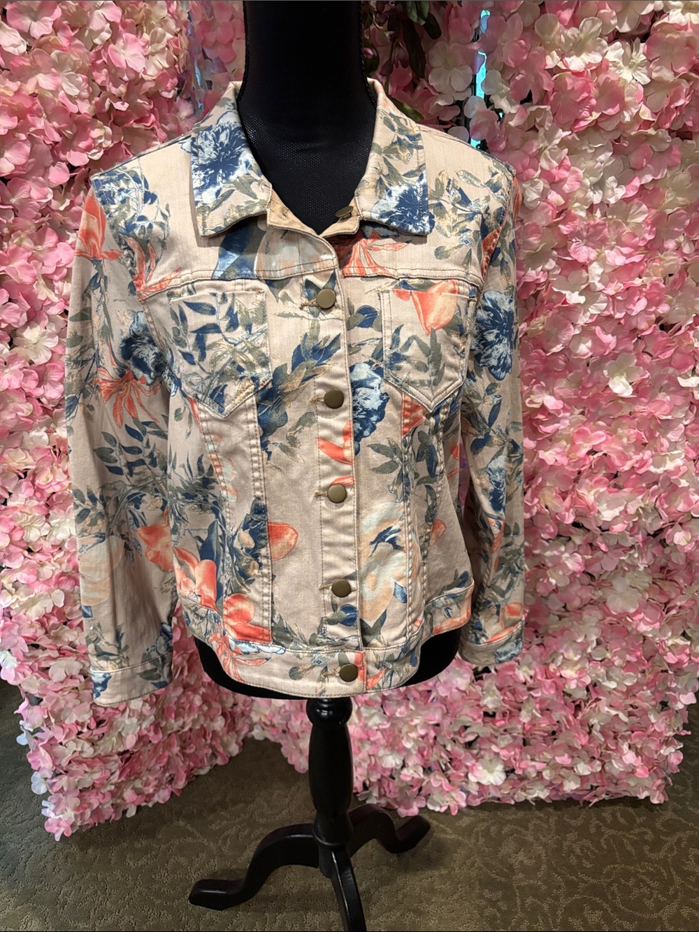 Reversible denim jacket